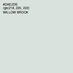 #DAE2DE - Willow Brook Color Image